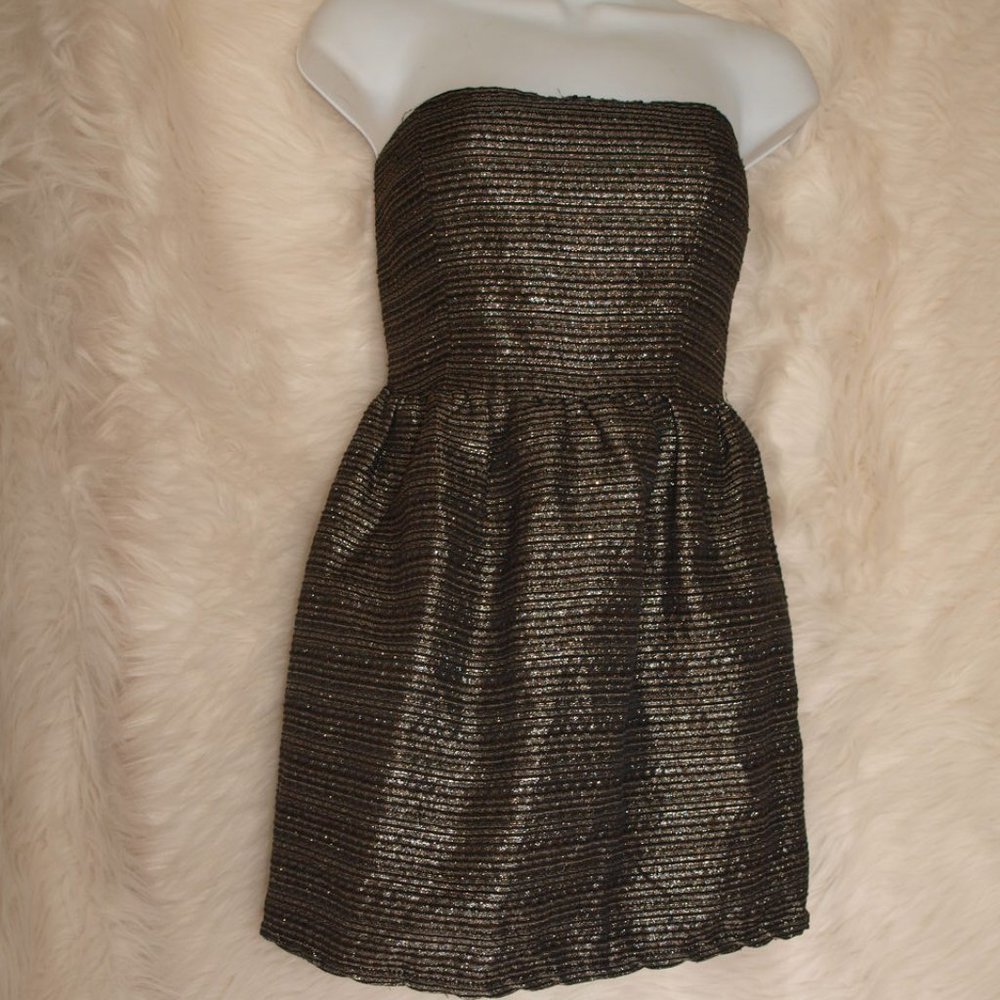 Gold DRESS Short SIZE M BY RUSH GENTLY USED